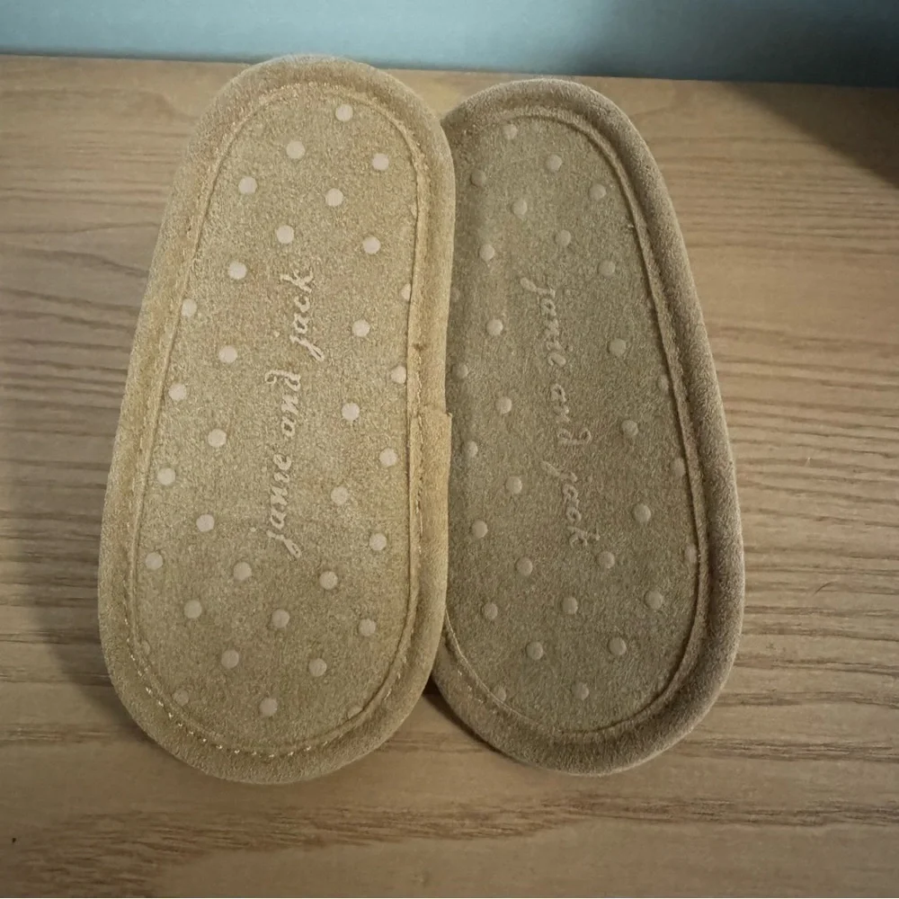Janie and Jack Tan Sandals Size 6-12 Months